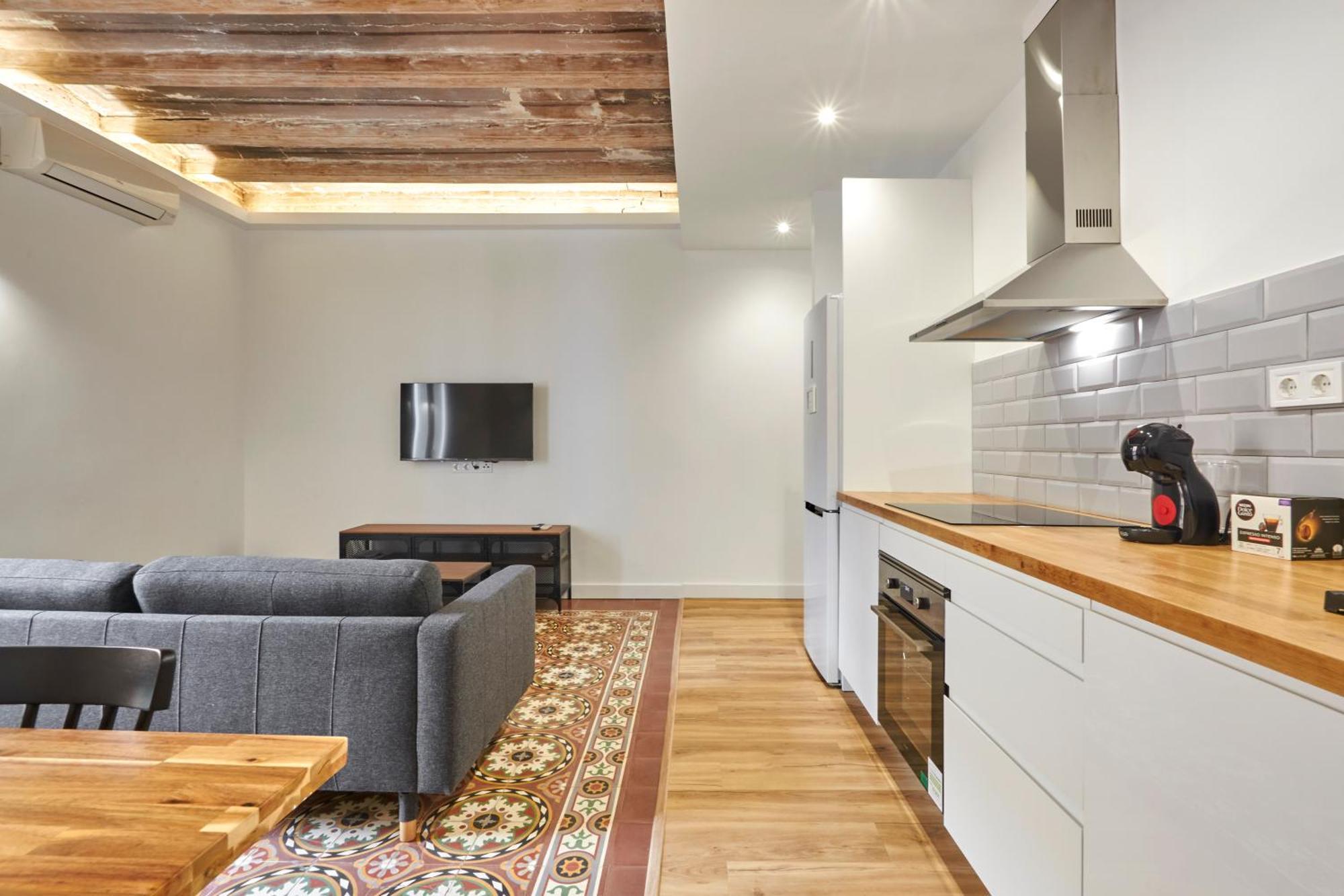 ברצלונה Comfortable Apartment Next To Apolo Theater מראה חיצוני תמונה